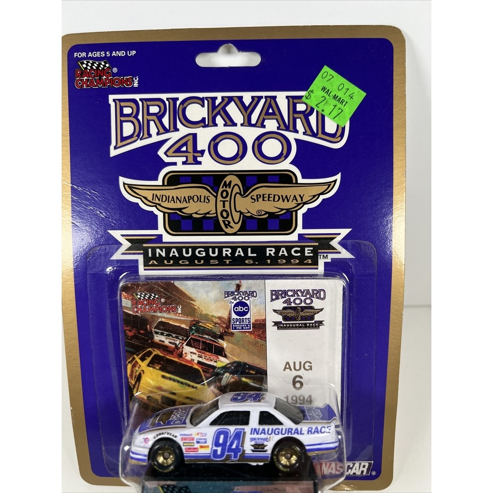 Sealed Rare Racing Champions Brickyard 400 Inaugural Race 1994 1:64 Die Cast (6) - Picture 2 of 6